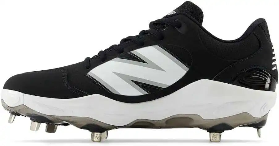 New Balance 3000v7 Fresh Foam x Molded Cleats - Black Synthetic White