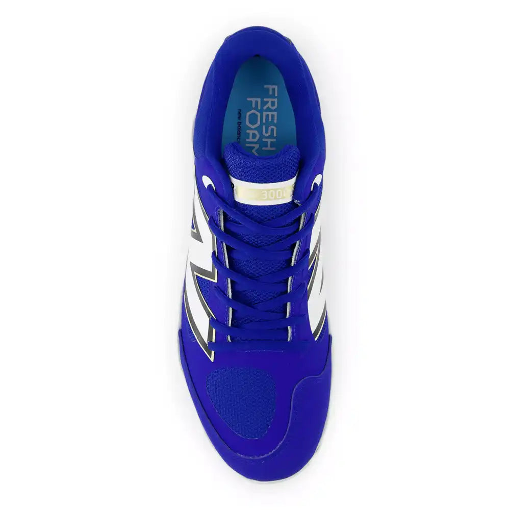 New Balance 3000v7 Fresh Foam x Molded Cleats - Royal Blue