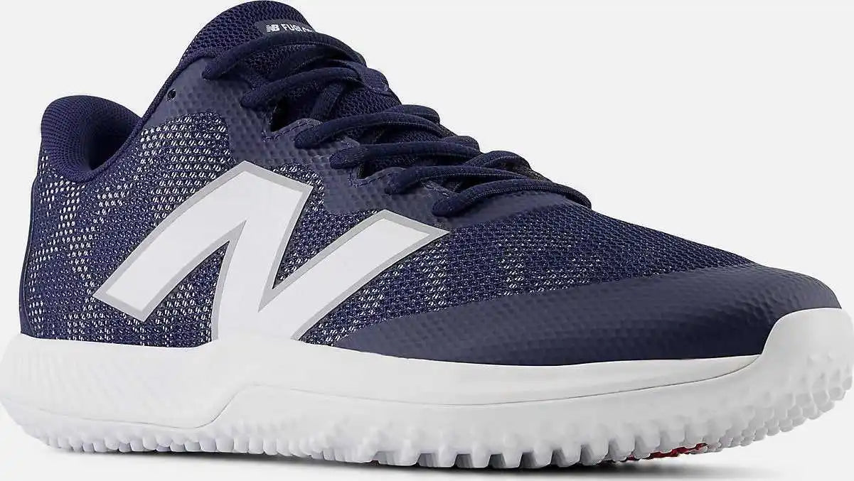 New Balance 4040v7 Fresh Foam Turf Baseball Shoe - Team Navy White