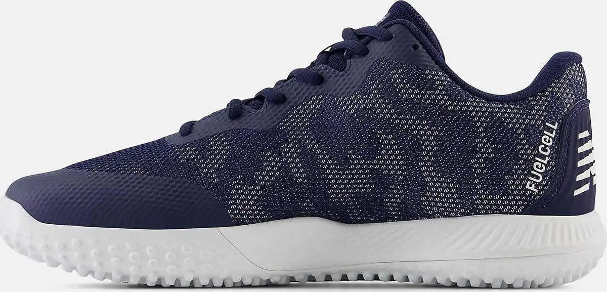 New Balance 4040v7 Fresh Foam Turf Baseball Shoe - Team Navy White