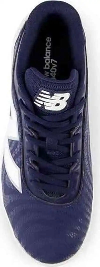 New Balance 4040v7 Fresh Foam Turf Baseball Shoe - Team Royal White