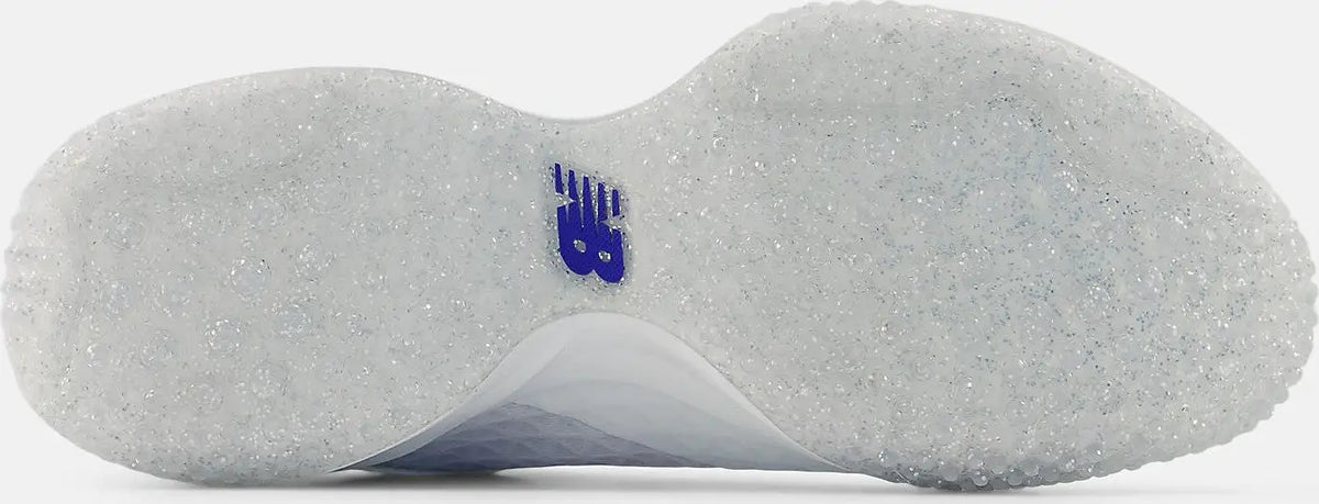 New Balance 4040v8 Fresh Foam Turf Baseball Shoe - Silver White Gold