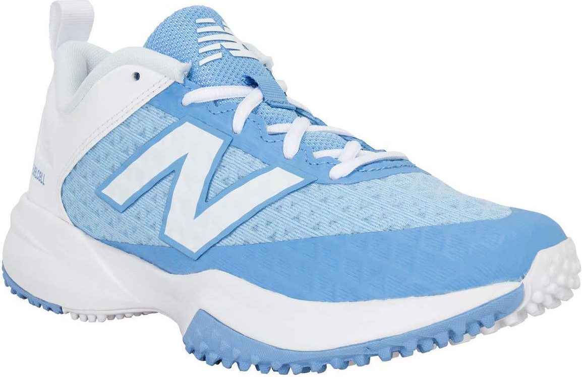 New Balance 4040v8 Fresh Foam Turf Baseball Shoe - Team Sky Blue White