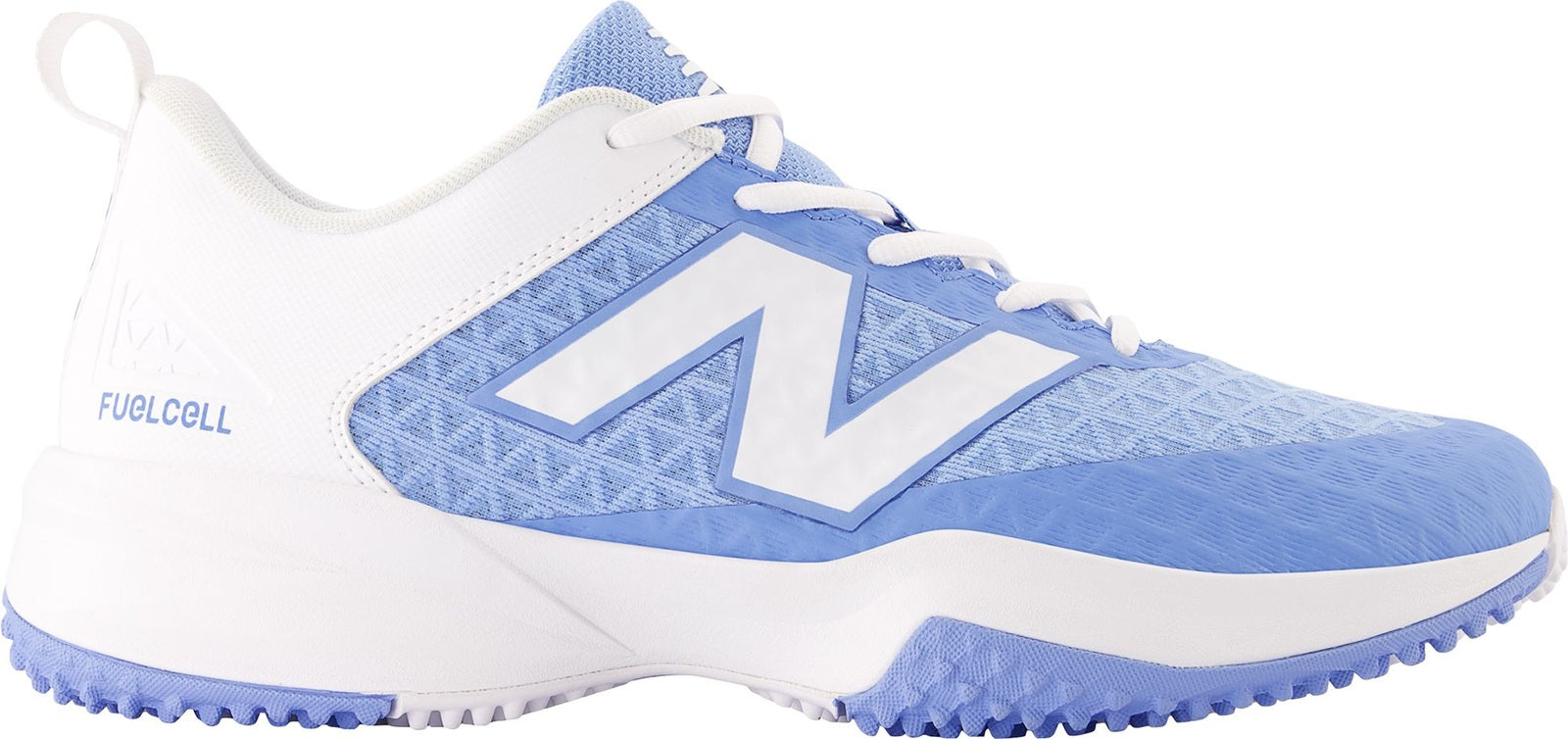 New Balance 4040v8 Fresh Foam Turf Baseball Shoe - Team Sky Blue White