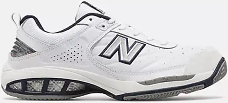New Balance 806 (2e) Men’s Tennis Shoes - White Navy