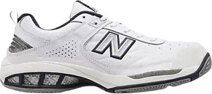 New Balance 806 (d) Men’s Tennis Shoes - White Navy