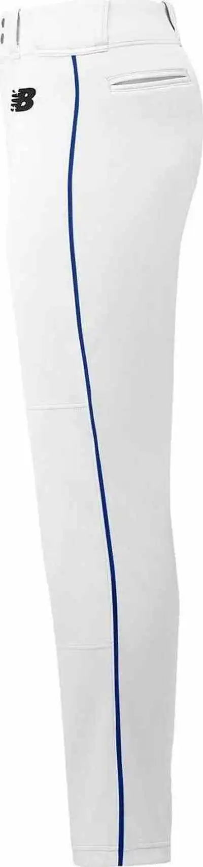New Balance Adversary 2 Youth Piped Pant - White Royal