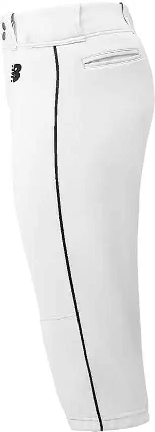 New Balance Adversary Adult Piped Knicker - White Black