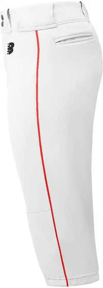 New Balance Adversary Adult Piped Knicker - White Red