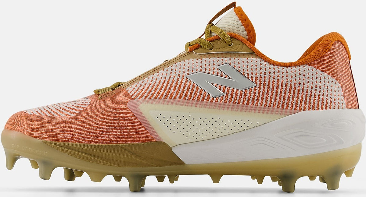 New Balance Compv4 Men’s Fuelcell Molded Baseball Cleats - Texas Orange Stucco