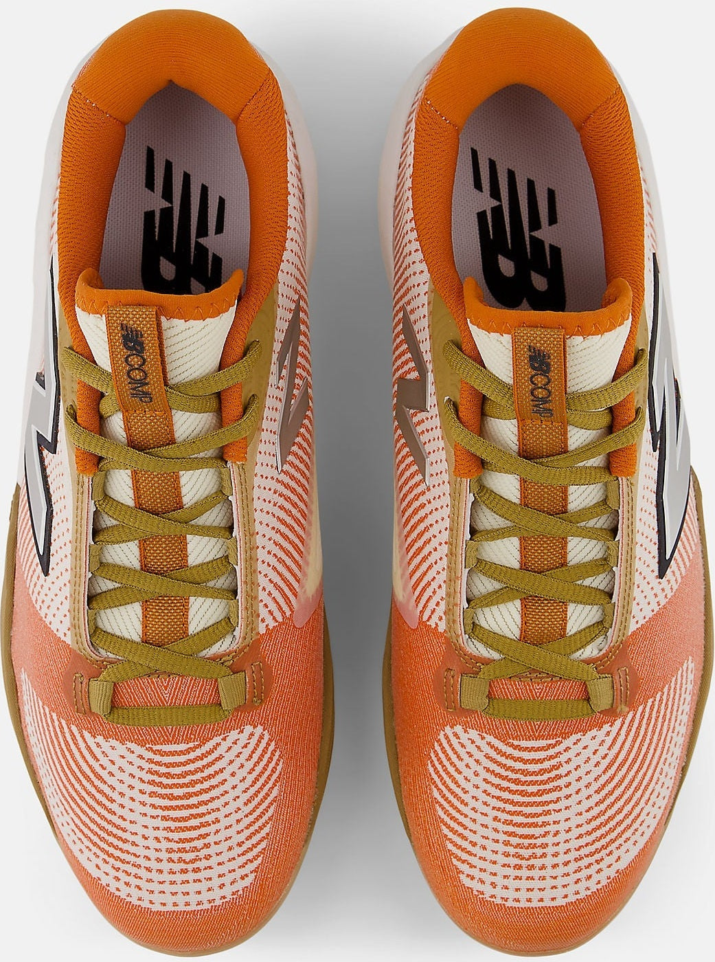 New Balance Compv4 Men’s Fuelcell Molded Baseball Cleats - Texas Orange Stucco