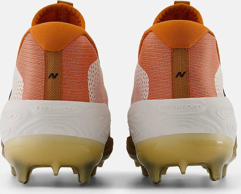 New Balance Compv4 Men’s Fuelcell Molded Baseball Cleats - Texas Orange Stucco