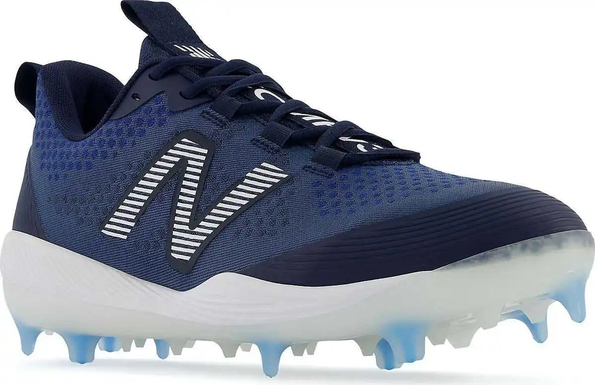 New Balance Fuelcell Compv3 Low Molded Cleat - Team Navy White