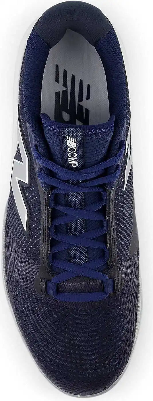 New Balance Fuelcell Compv4 Molded Baseball Cleat - Team Navy White
