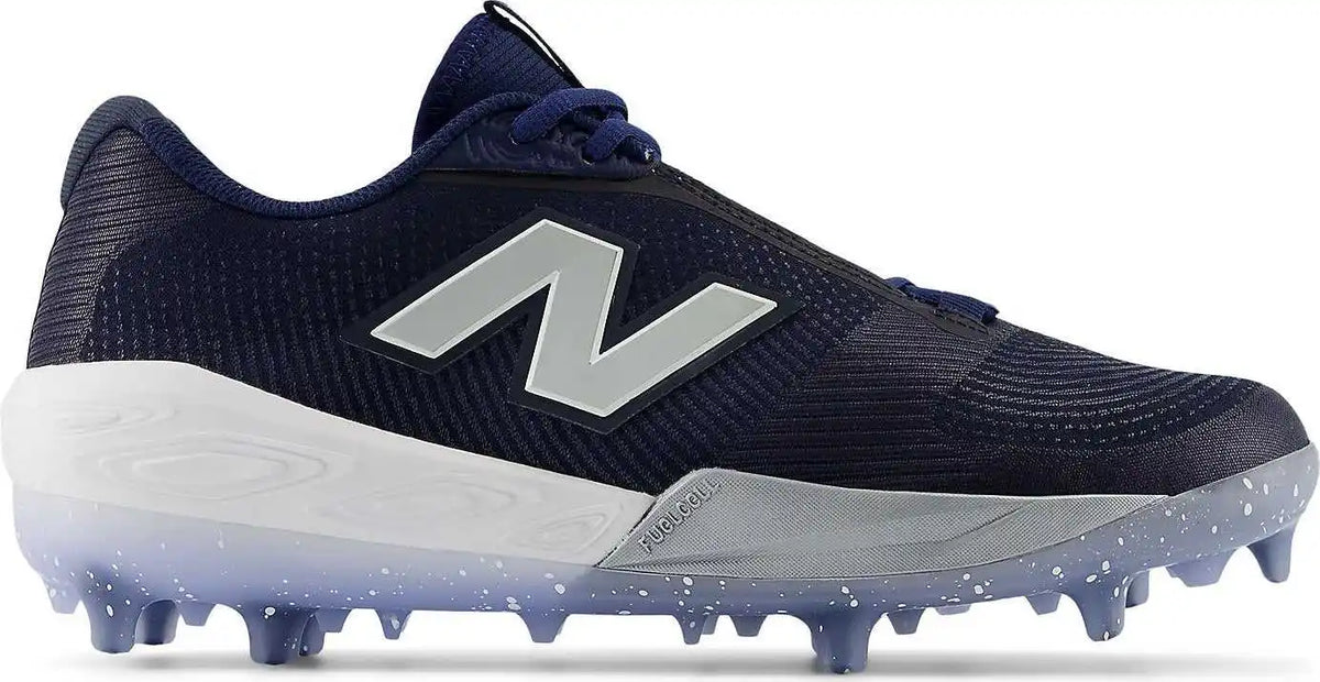 New Balance Fuelcell Compv4 Molded Baseball Cleat - Team Navy White