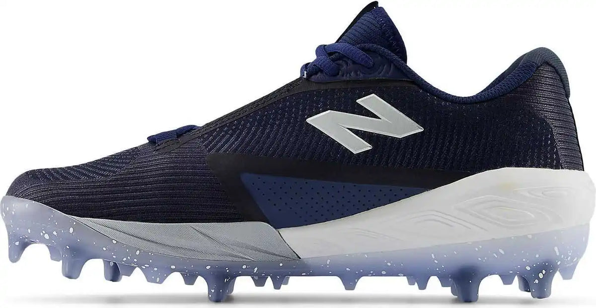 New Balance Fuelcell Compv4 Molded Baseball Cleat - Team Navy White