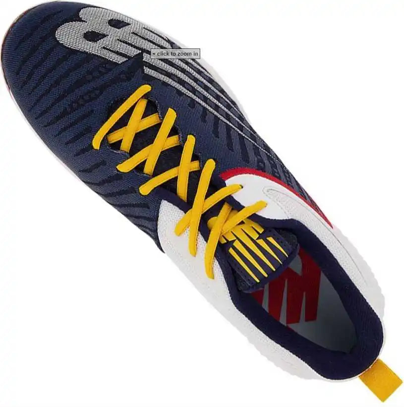 New Balance Fuelcell L4040v6 Acuna Metal Cleat Limited Edition - White Red Black Gold