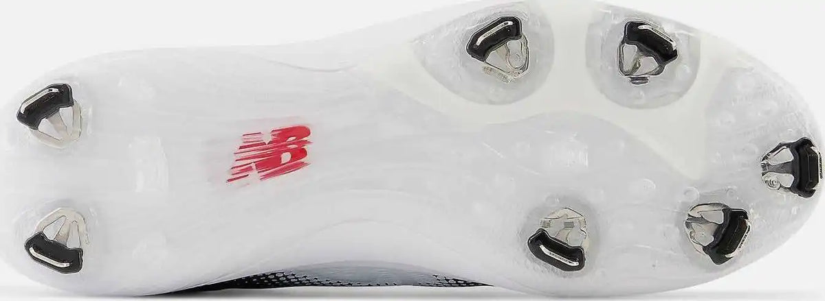 New Balance Fuelcell L4040v7 Low Cut Metal Cleat - Black White