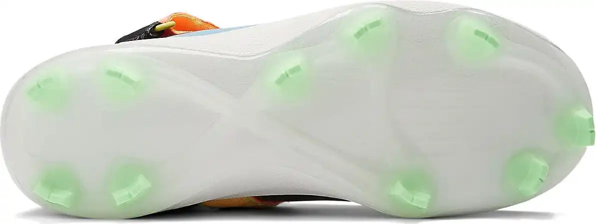 New Balance Fuelcell Lindor 2 Youth Baseball Cleats Black Neon Dragonfly