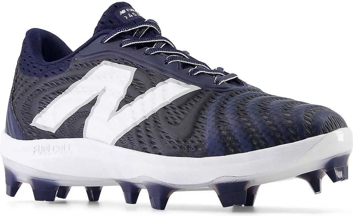 New Balance Fuelcell Pl4040v7 Low Molded Cleat - Navy White