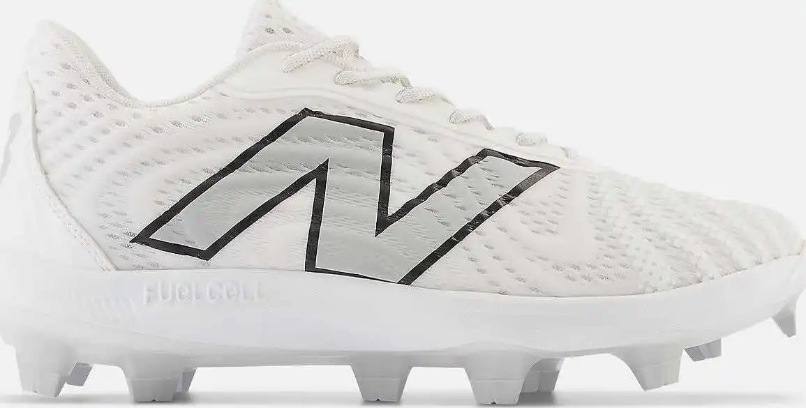 New Balance Fuelcell Pl4040v7 Low Molded Cleat - White