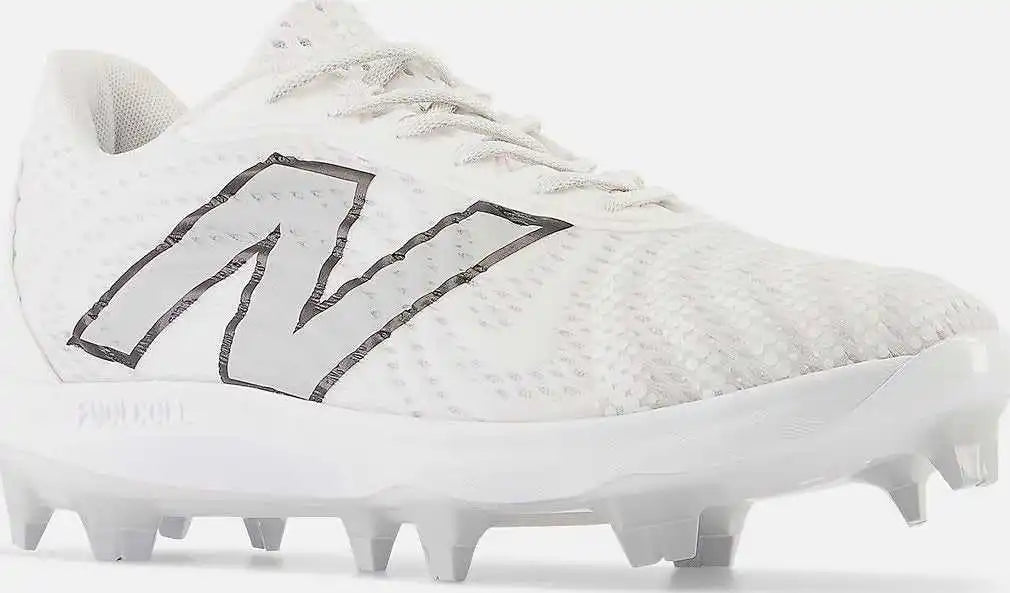 New Balance Fuelcell Pl4040v7 Low Molded Cleat - White