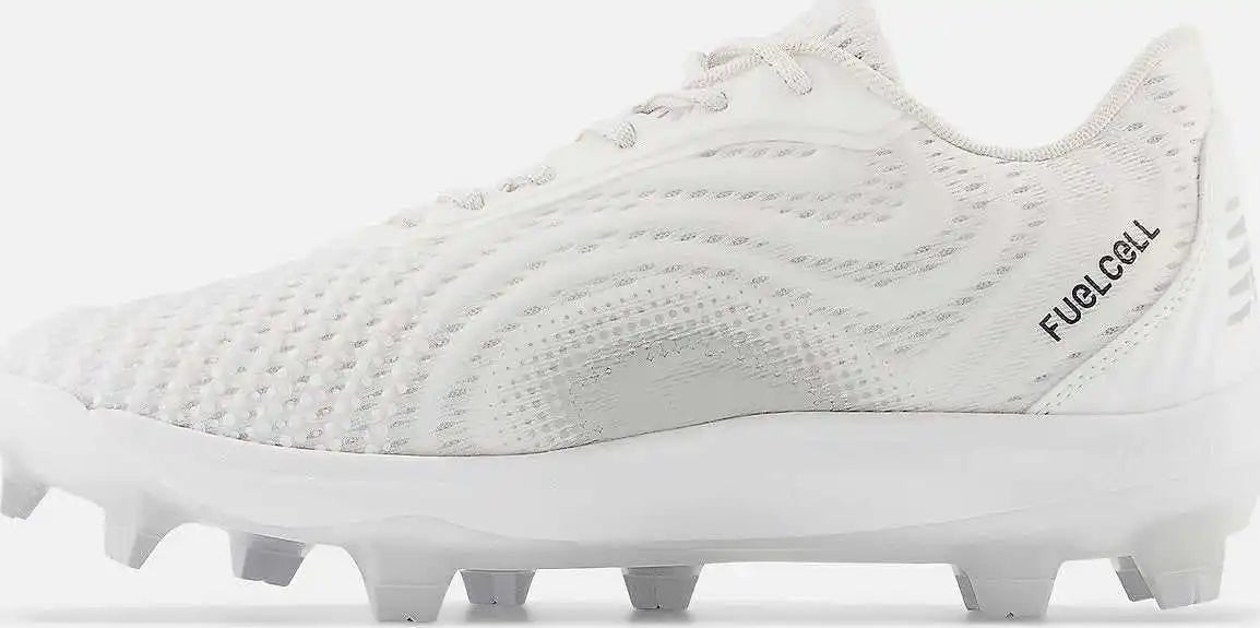 New Balance Fuelcell Pl4040v7 Low Molded Cleat - White