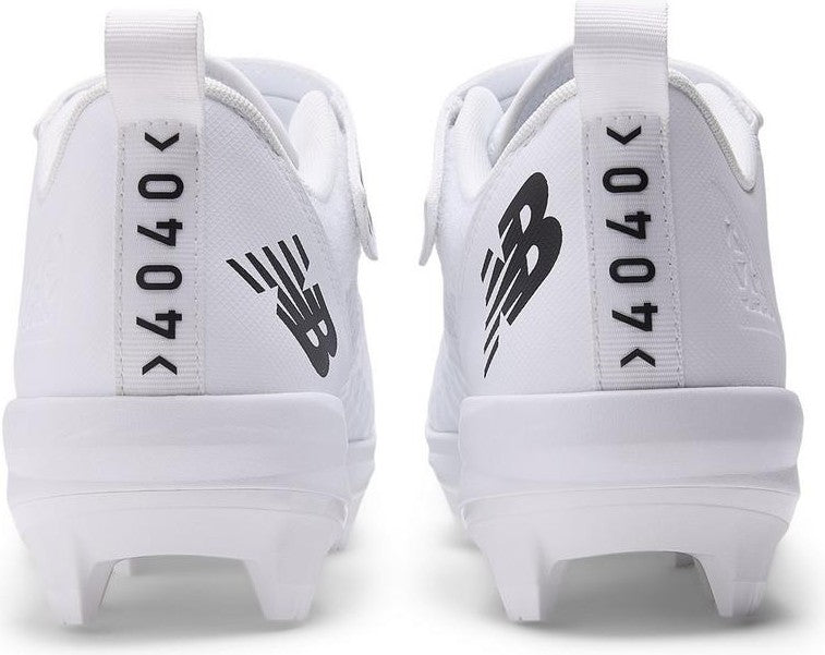 New Balance Fuelcell Pl4040v8 Low Molded Cleat - White
