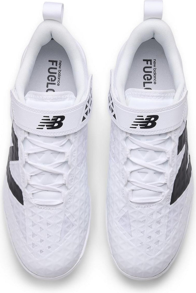 New Balance Fuelcell Pl4040v8 Low Molded Cleat - White