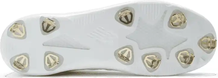 New Balance Mshowt1 Men’s Fuelcell Ohtani 1 Metal Cleat White Metalic Gold