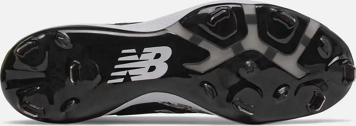 New Balance Pedroia L4040v5 Low Cut Metal Cleat - Black