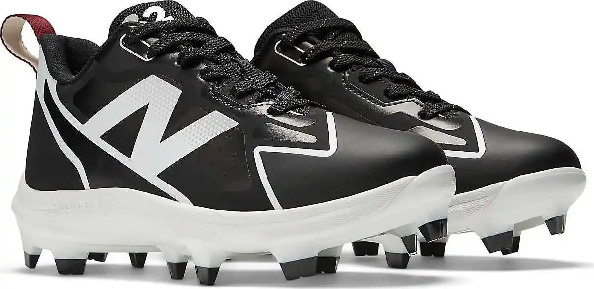 New Balance Skrom Fuelcell Romero Duo Molded Girls Softball Cleats Black White