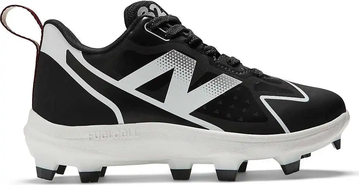 New Balance Skrom Fuelcell Romero Duo Molded Girls Softball Cleats Black White