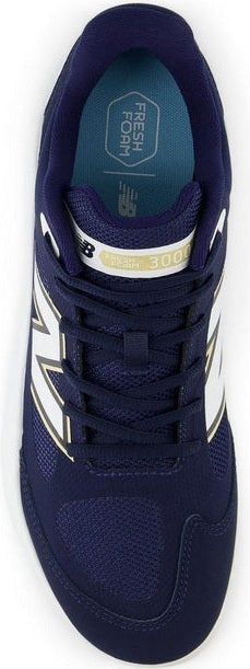 New Balance T3000v7 Men’s Fresh Foam Turf Baseball Shoes - Navy White