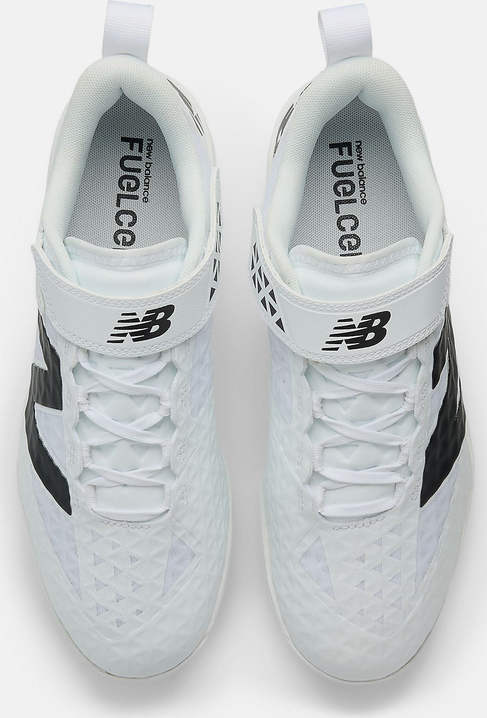 New Balance T4040v8 Men’s Fuelcell Metal Baseball Cleats - White