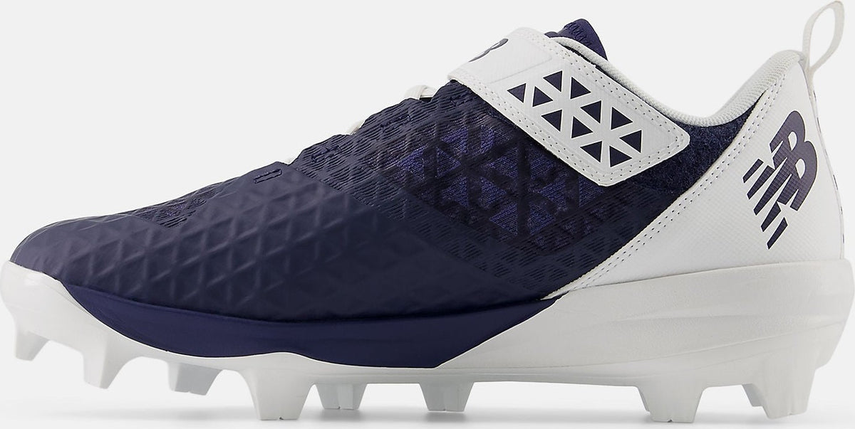 New Balance T4040v8 Men’s Fuelcell Molded Baseball Cleats - Navy White