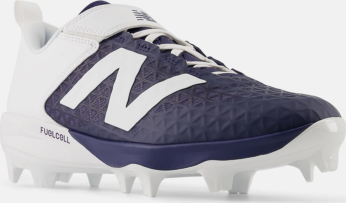 New Balance T4040v8 Men’s Fuelcell Molded Baseball Cleats - Navy White