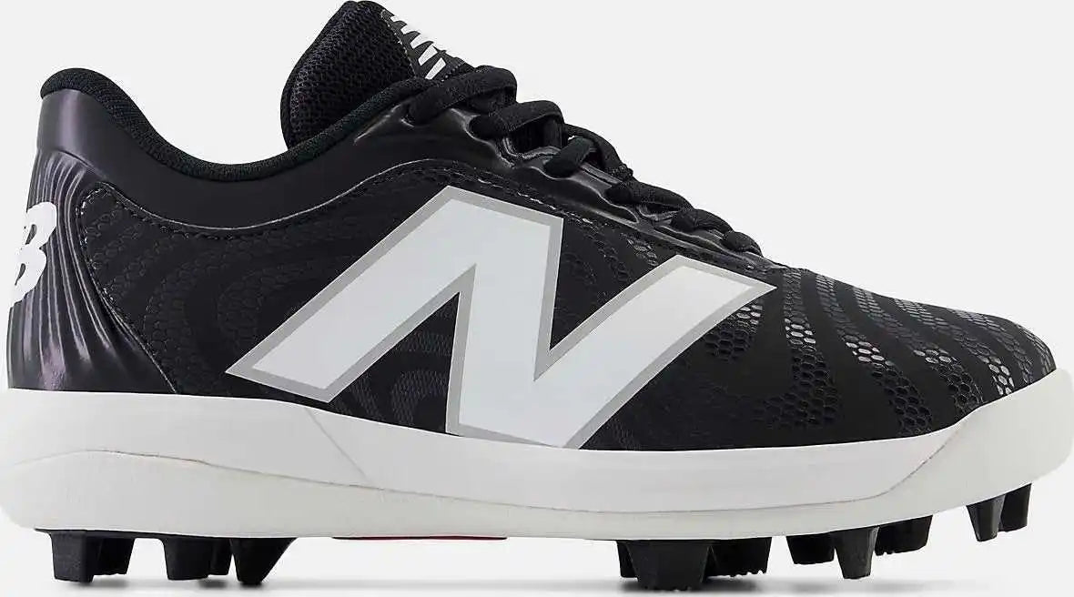 New Balance Youth J4040v7 Low Rubber Molded Cleat - Black