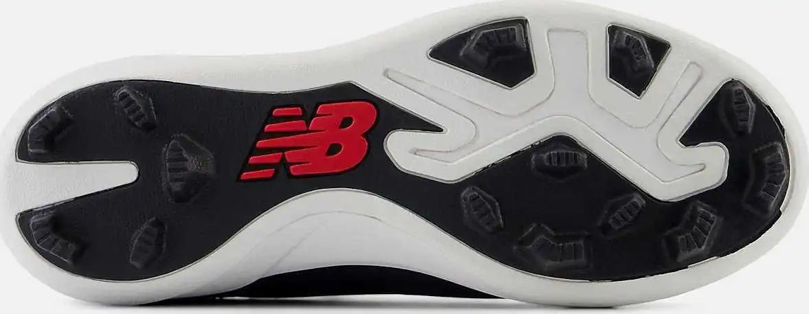 New Balance Youth J4040v7 Low Rubber Molded Cleat - Black