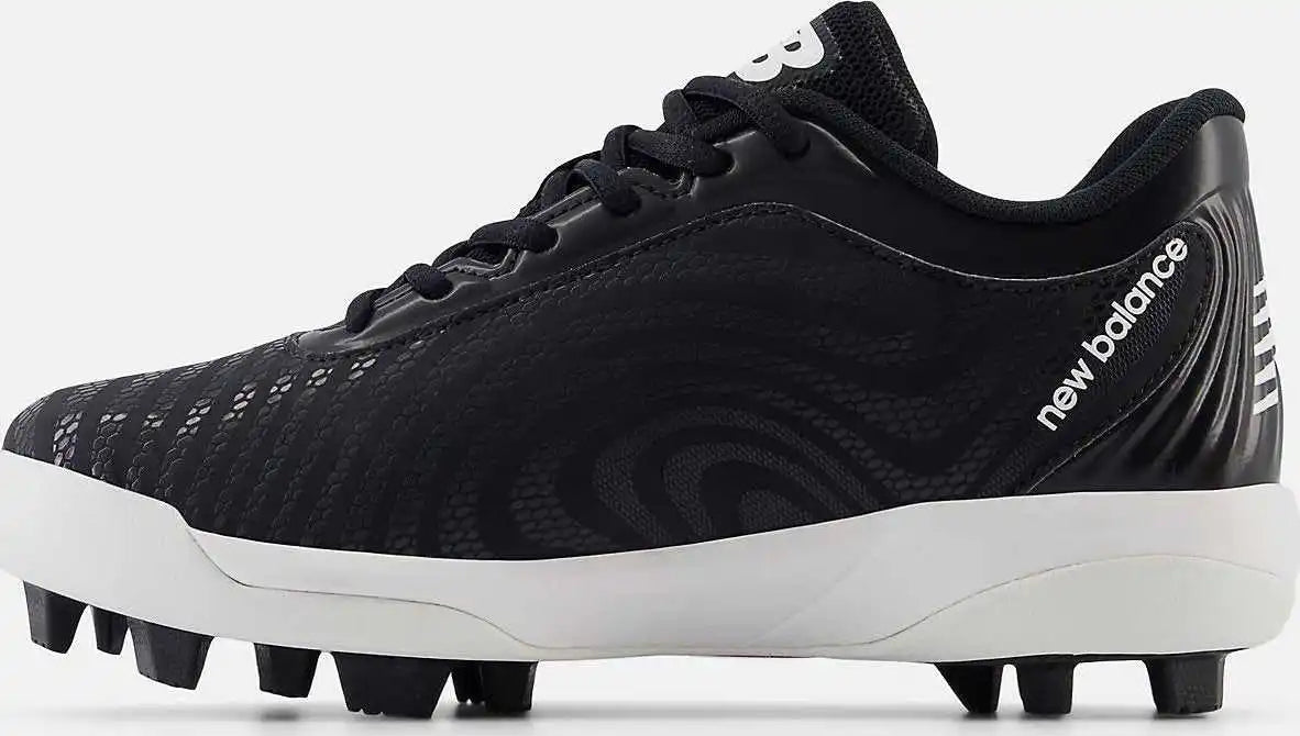 New Balance Youth J4040v7 Low Rubber Molded Cleat - Black