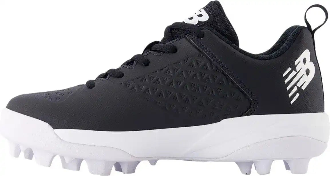 New Balance Youth J4040v8 Low Rubber Molded Cleat - Black