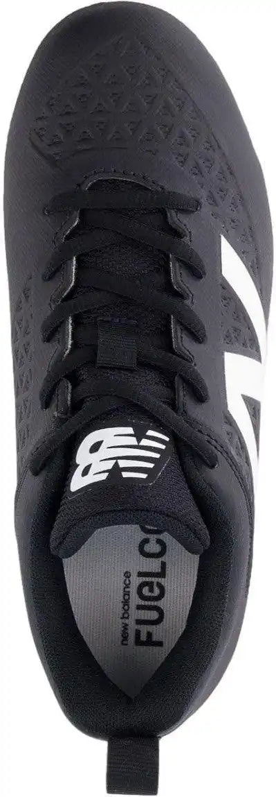 New Balance Youth J4040v8 Low Rubber Molded Cleat - Black