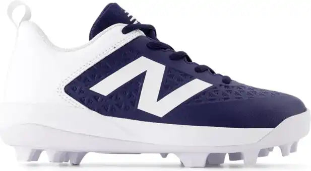 New Balance Youth J4040v8 Low Rubber Molded Cleat - Navy
