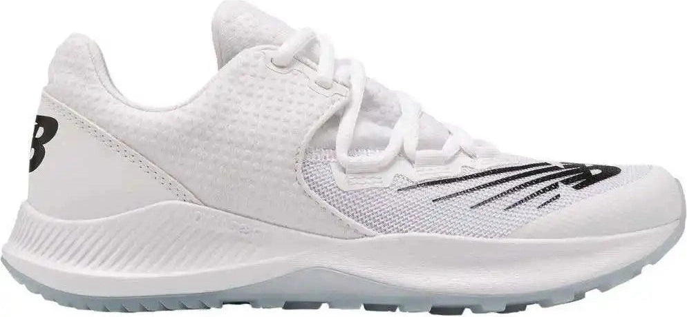 New Balance Youth Ty4040v6 Turf Baseball Shoes - White Black