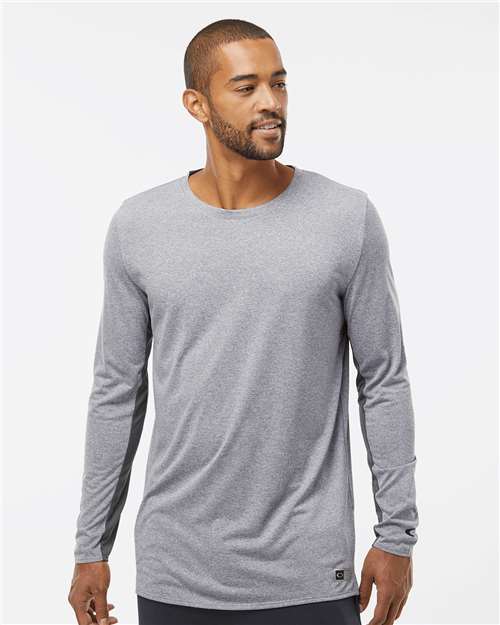 New Granite Heather Team Issue Hydrolix Long Sleeve T-Shirt - FOA402992