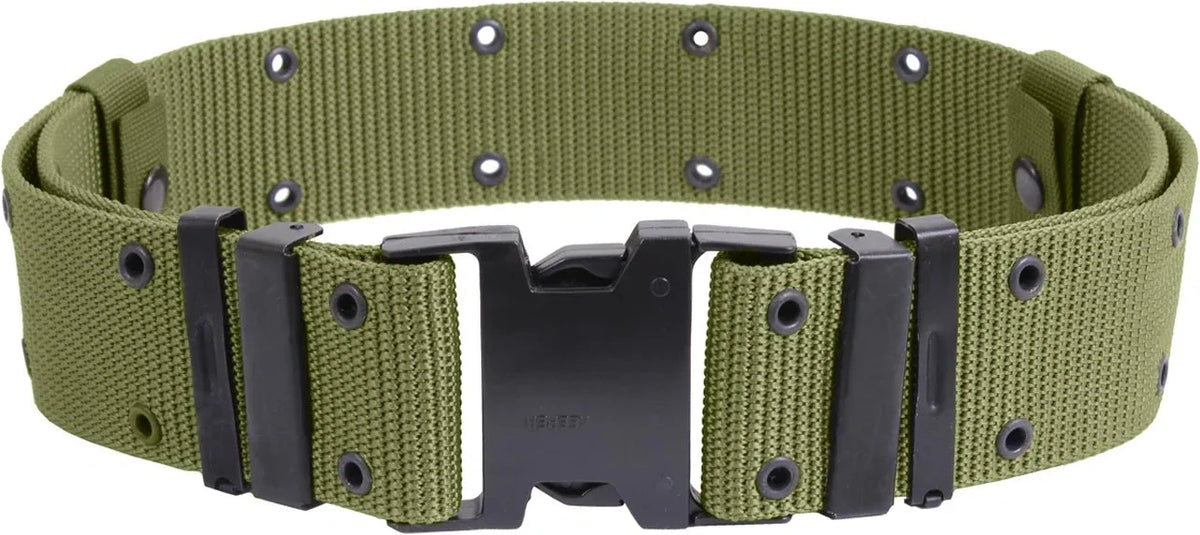 New Issue Marine Corps Style Quick Release Pistol Belts - Olive Drab / Xl