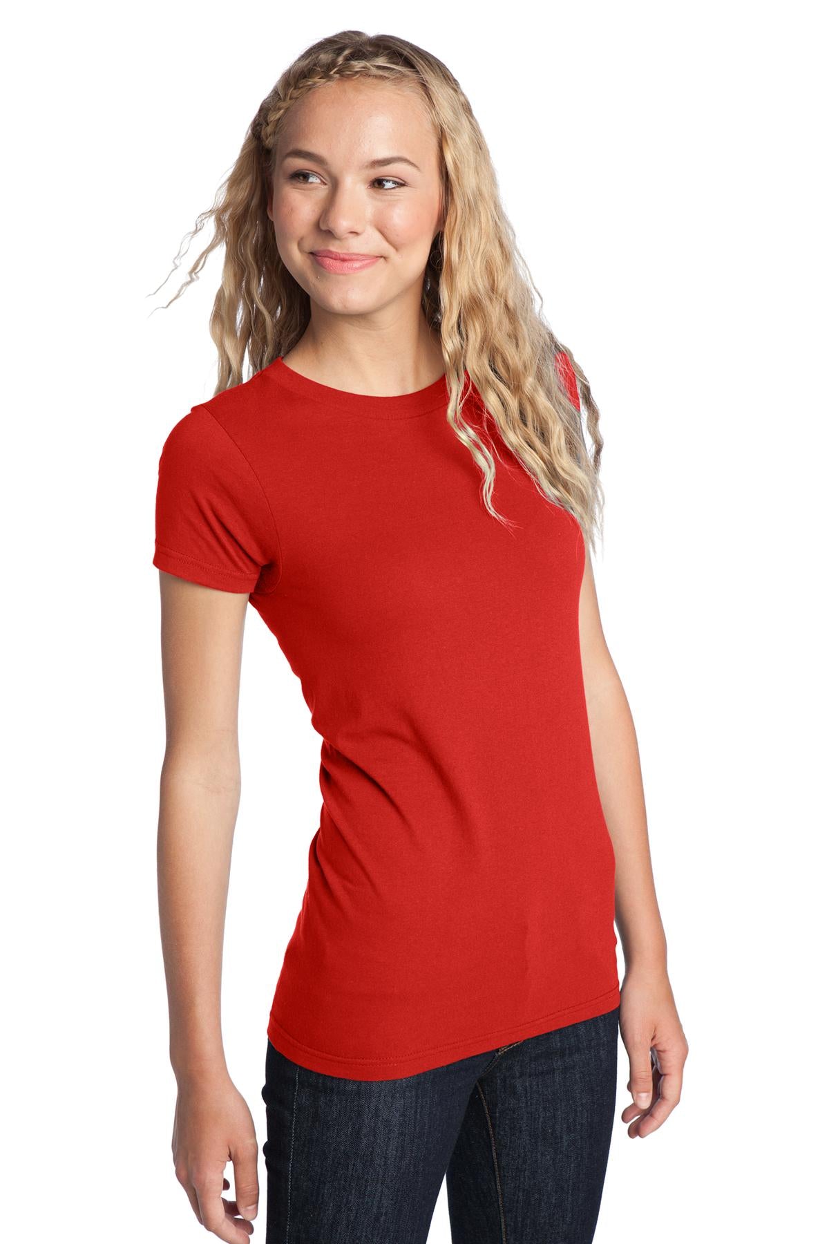 New Red District Women's Fitted The Concert Tee DT5001