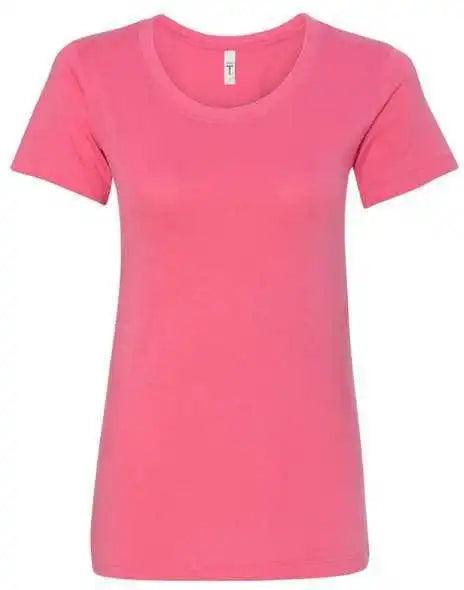 Next Level 1510 Women’s Ideal Crew - Hot Pink