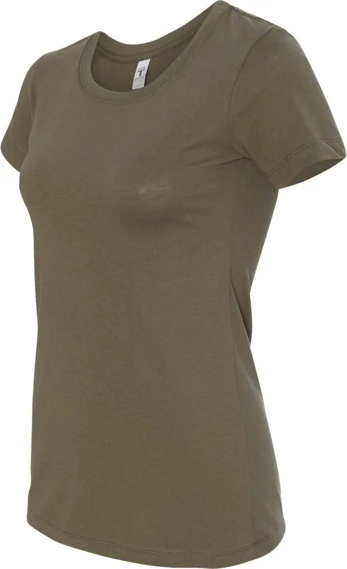 Next Level 1510 Women’s Ideal T-shirt - Military Green - Ladies Xs
