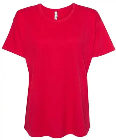 Next Level 1530 Womens Ideal Flow Tee - Red